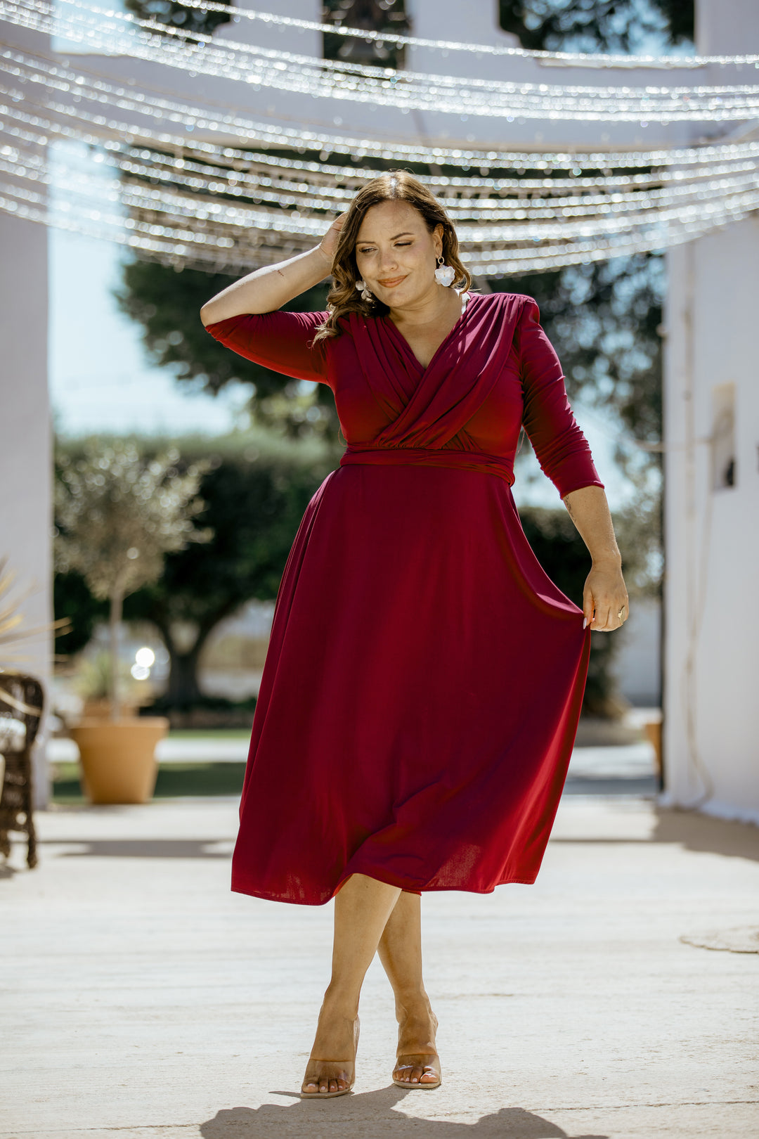 Vestido TeAdoro Cereza