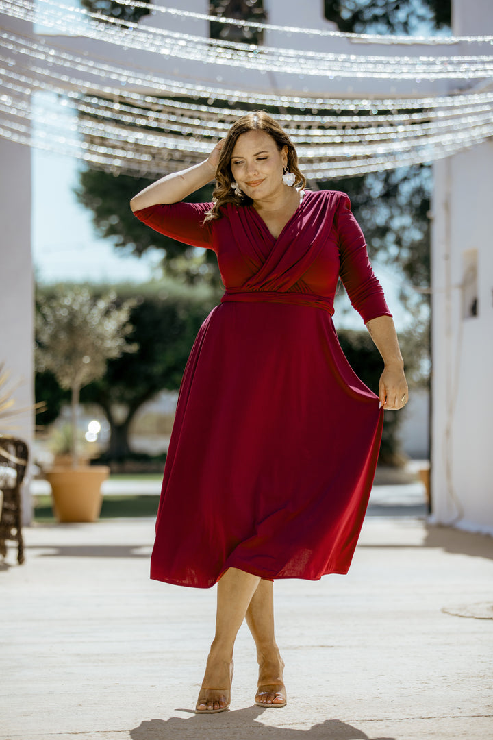 Vestido TeAdoro Cereza