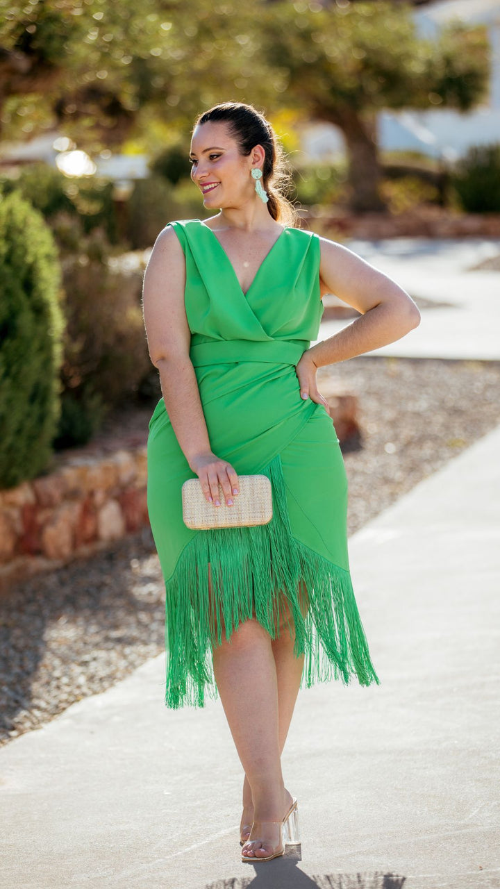 VESTIDO SOFIA CILANTRO