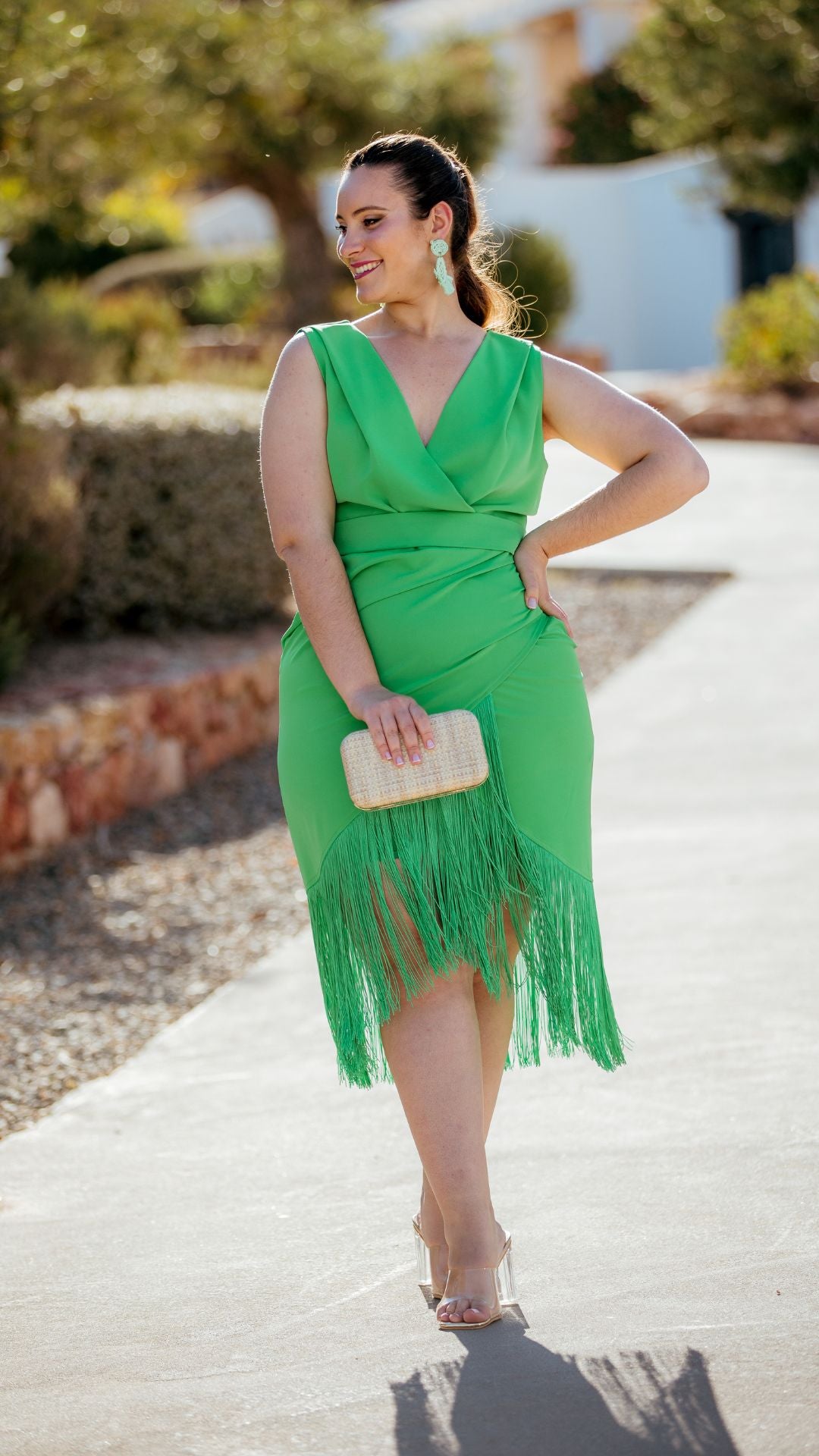 VESTIDO SOFIA CILANTRO