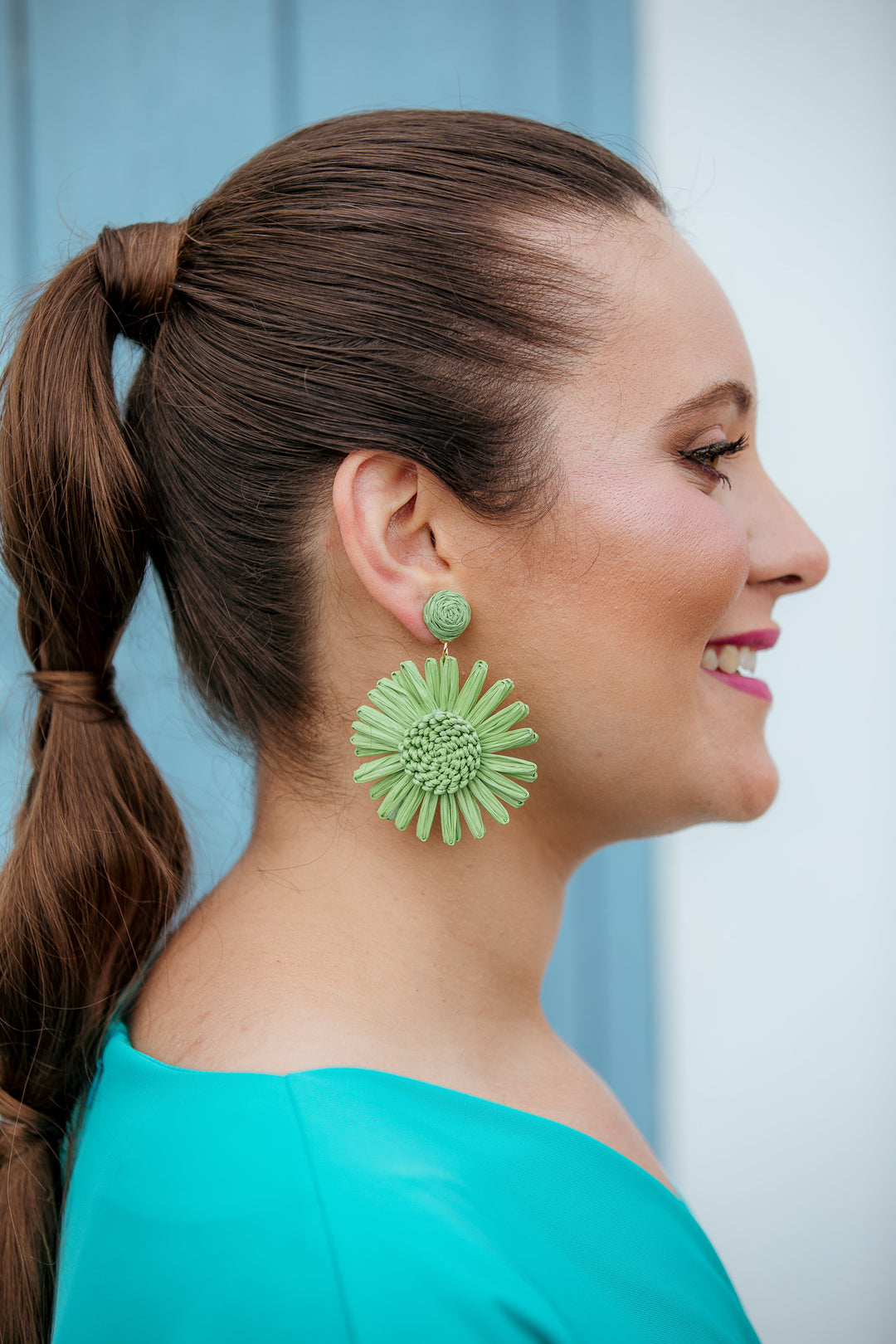 PENDIENTE MABEL VERDE