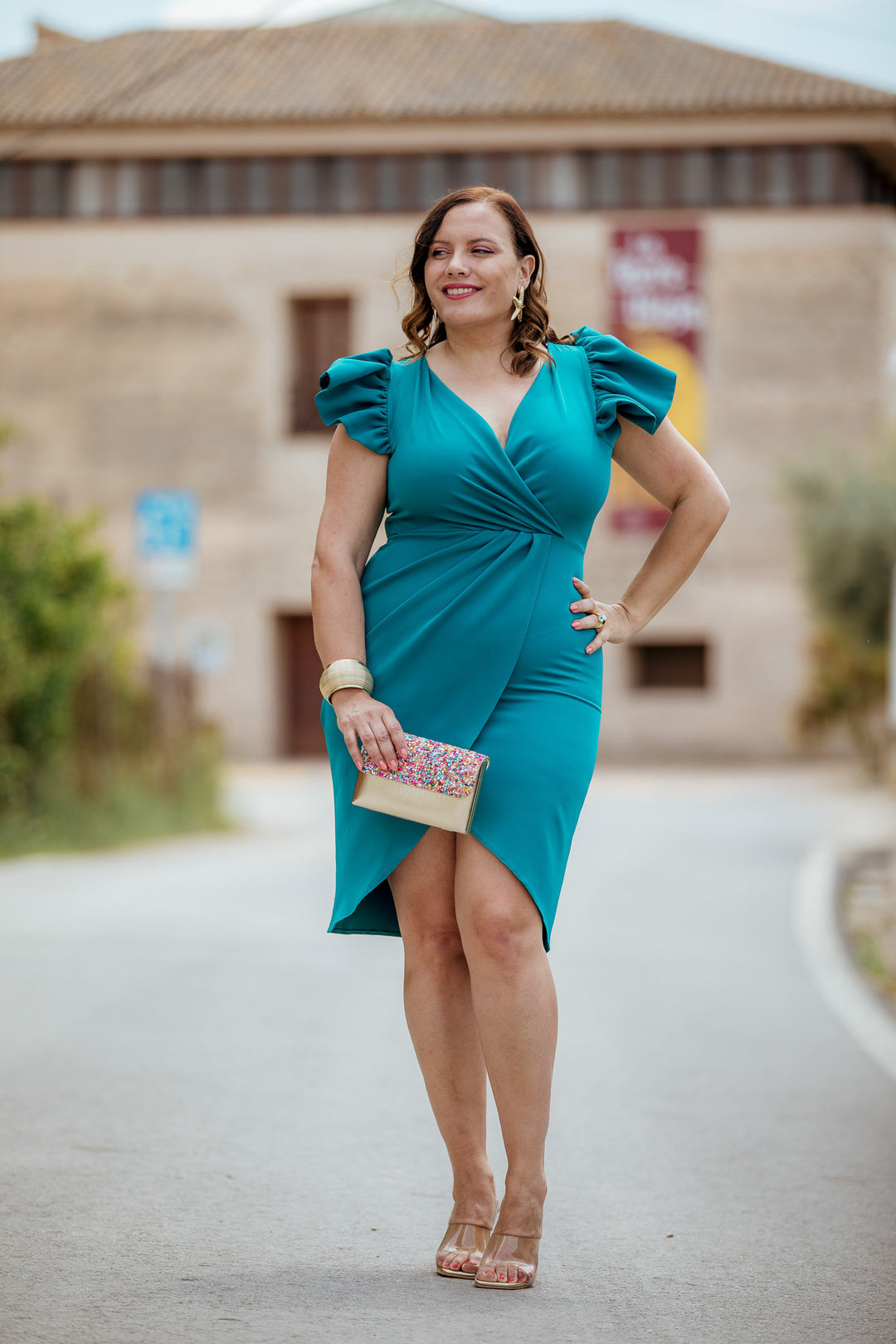 Vestido Aire Esmeralda