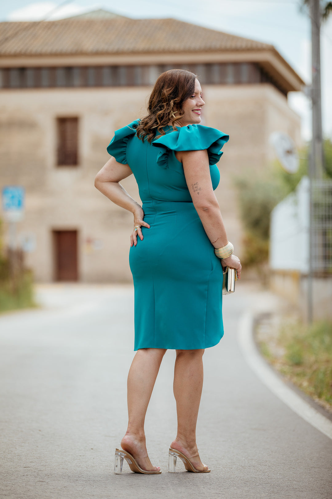 Vestido Aire Esmeralda