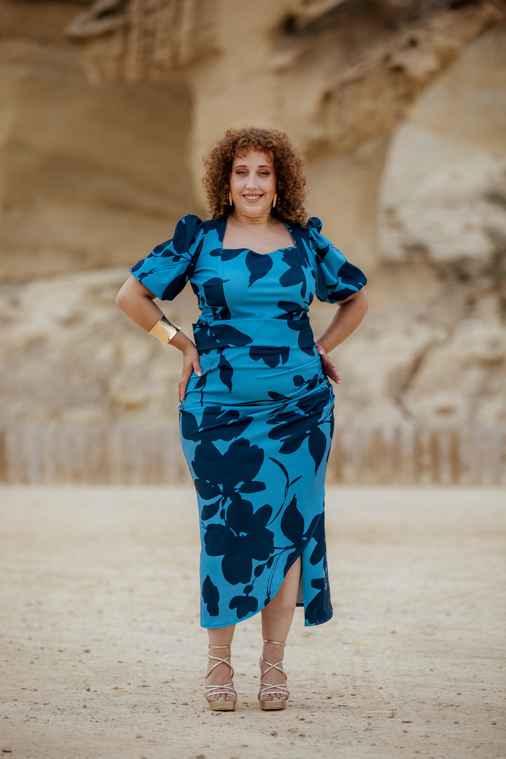 Blusa Ariel Estampado Azul