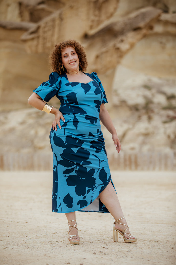 Blusa Ariel Estampado Azul