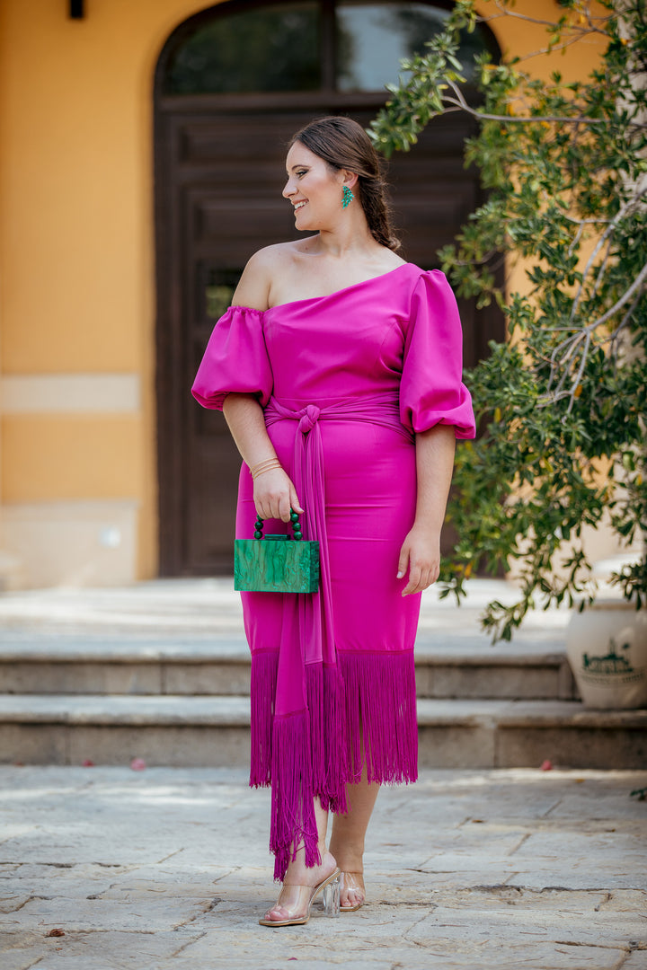 Vestido Ágata Buganvilla