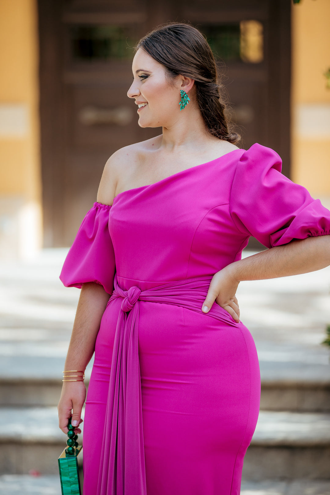 Vestido Ágata Buganvilla