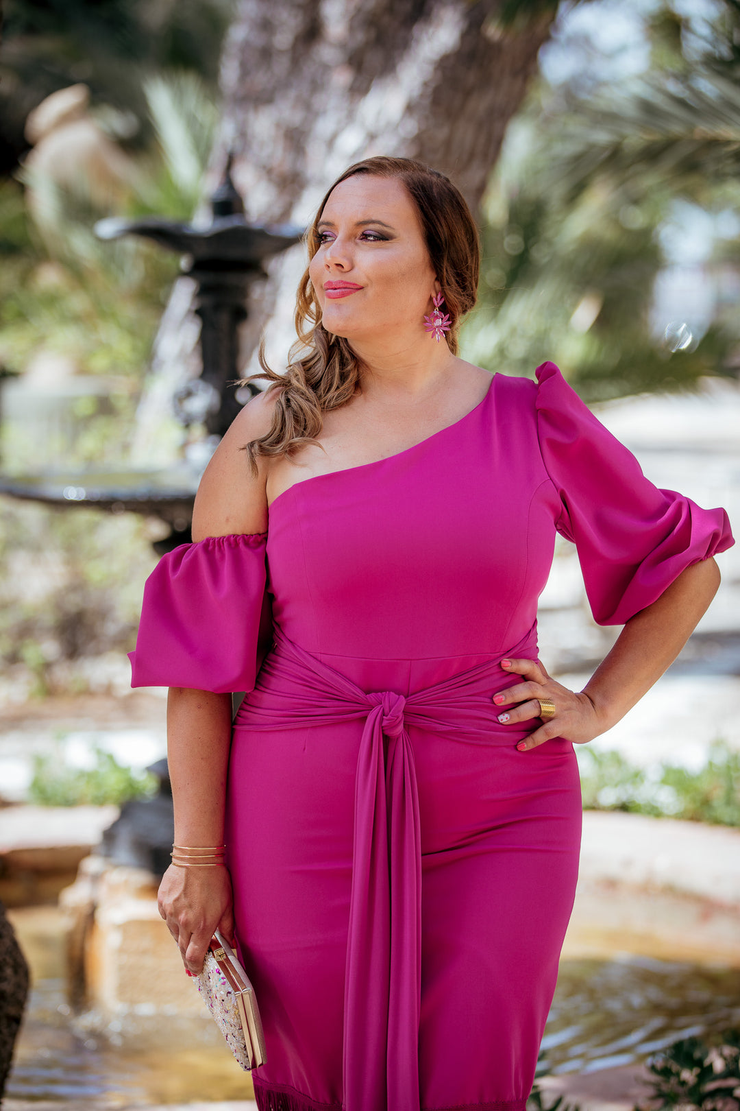 Vestido Ágata Buganvilla