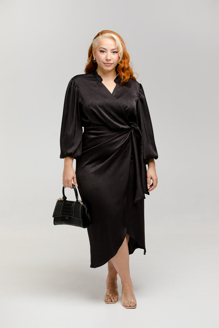 Vestido Kimono Cora Negro