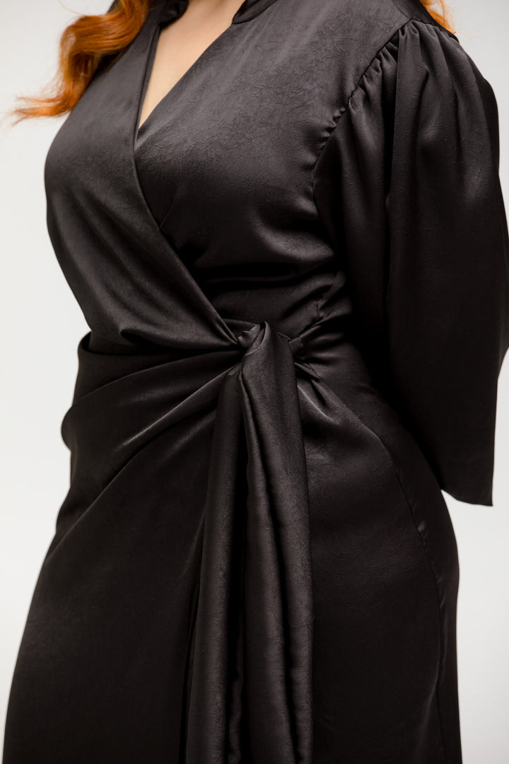 Vestido Kimono Cora Negro