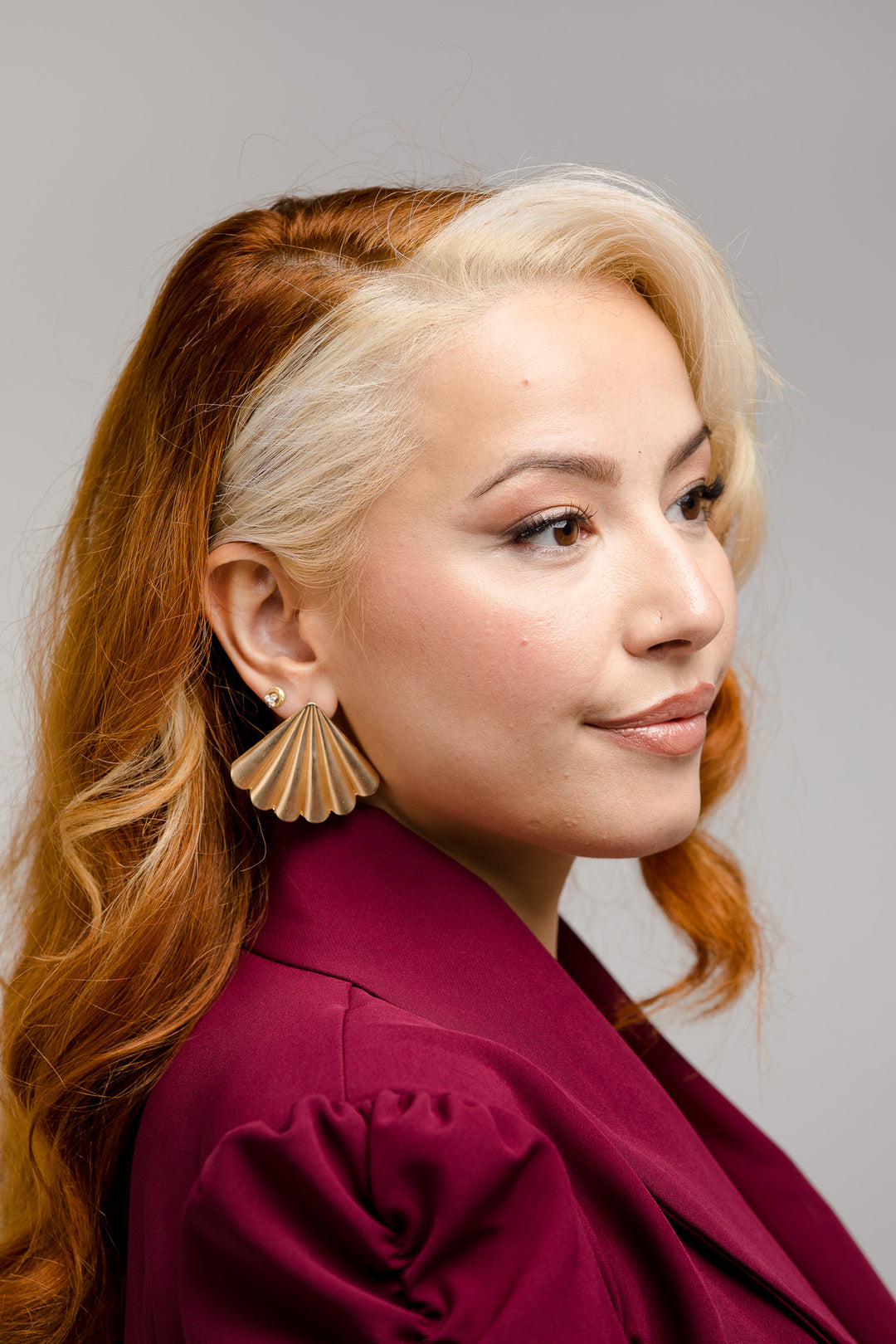 Pendiente Vega Dorado