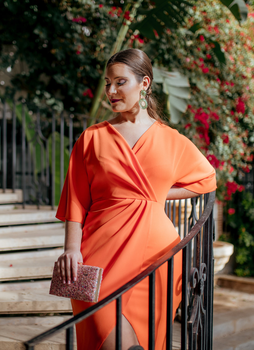 VESTIDO MARTINA PAPAYA