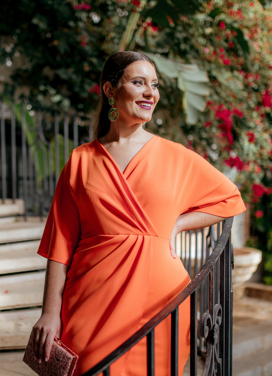 VESTIDO MARTINA PAPAYA