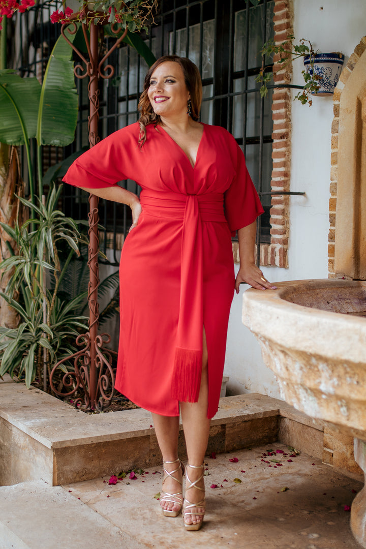 VESTIDO LOLA ROJO