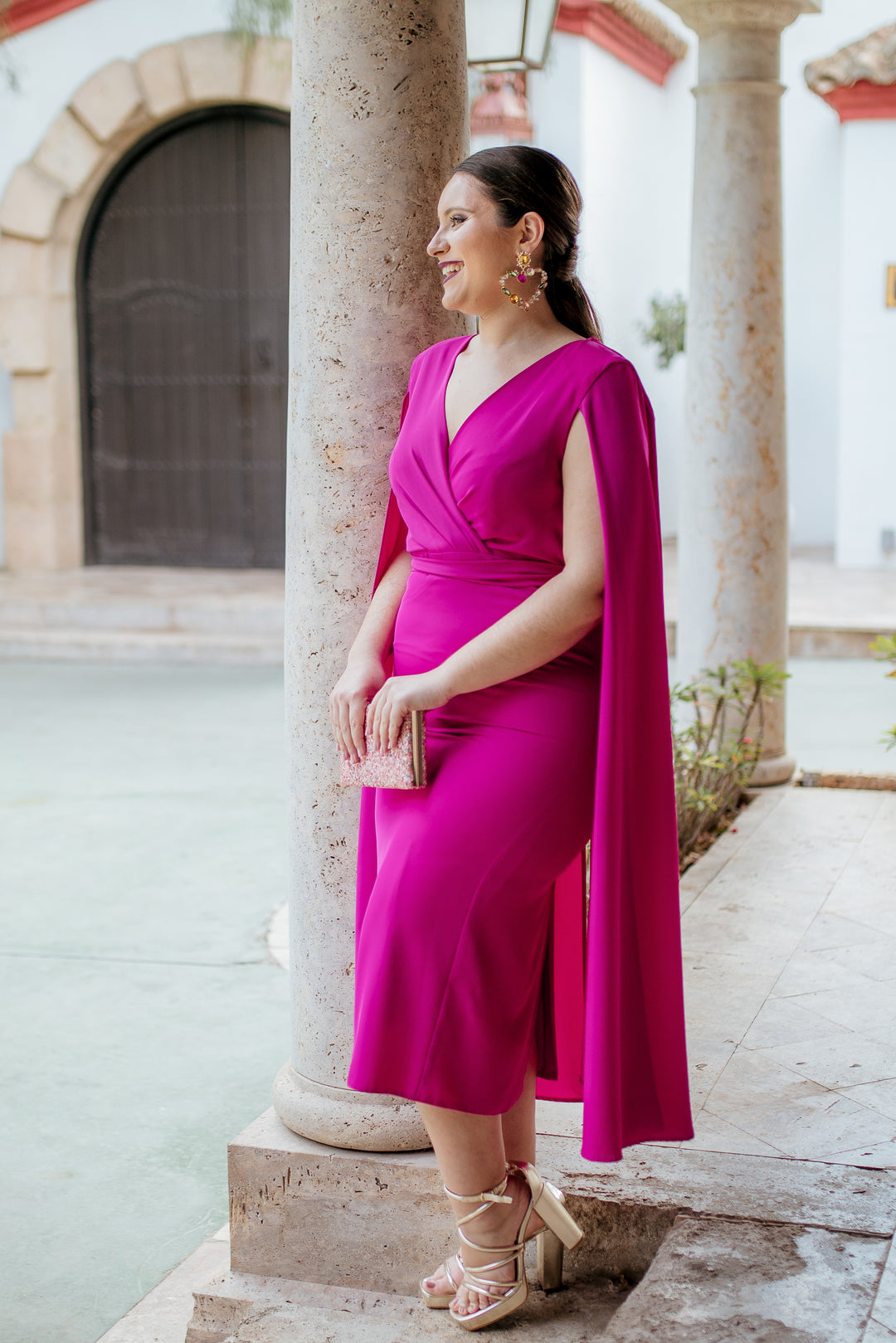 VESTIDO GENOVEVA BUGANVILLA