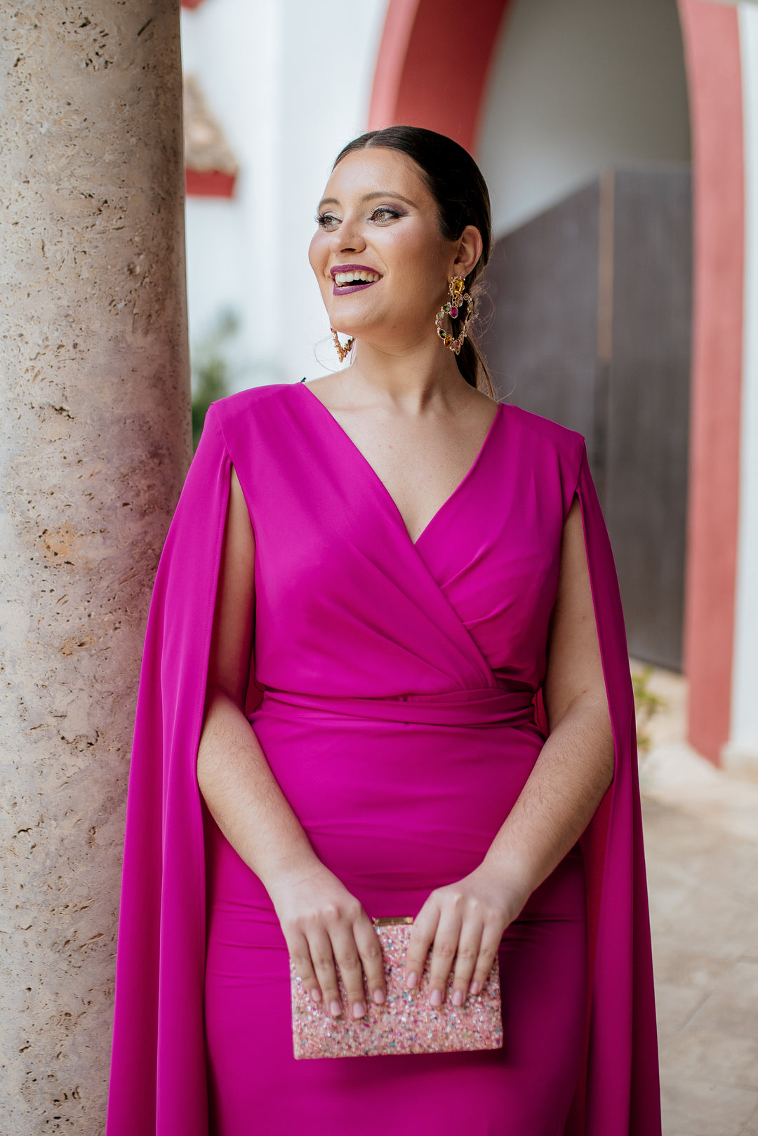 VESTIDO GENOVEVA BUGANVILLA