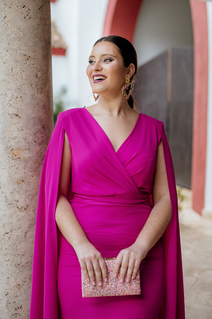 VESTIDO GENOVEVA BUGANVILLA