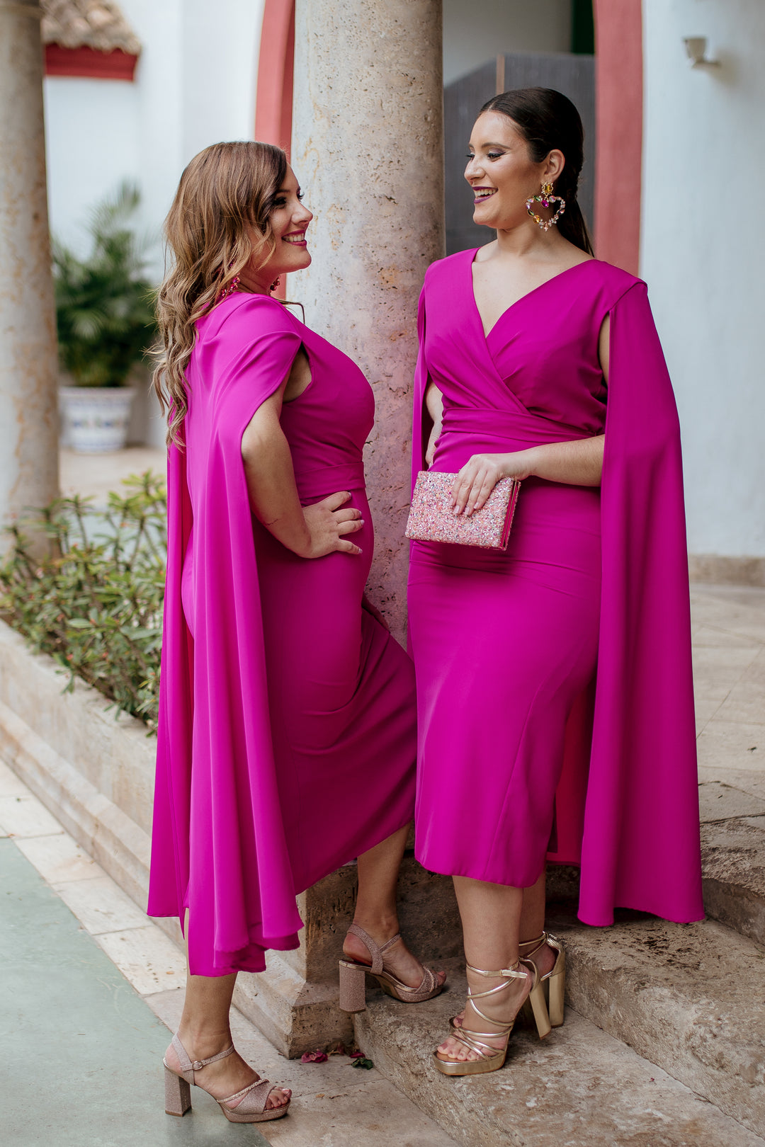 VESTIDO GENOVEVA BUGANVILLA