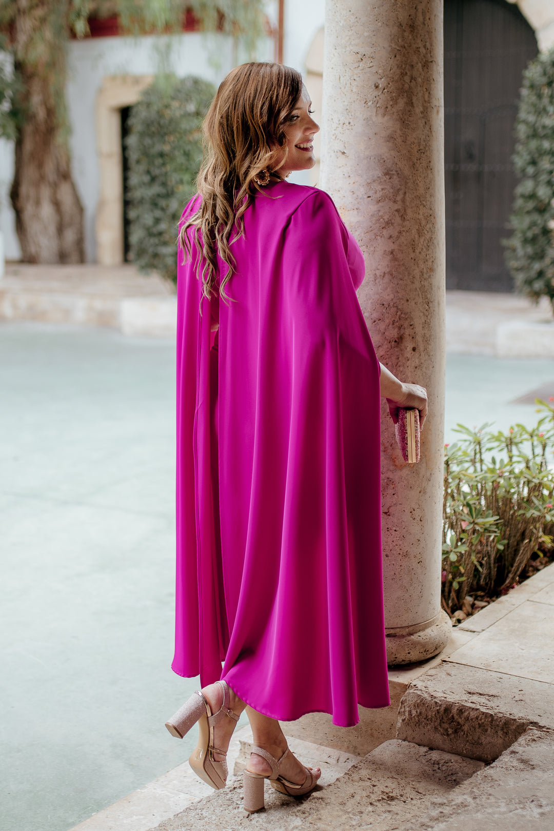 VESTIDO GENOVEVA BUGANVILLA