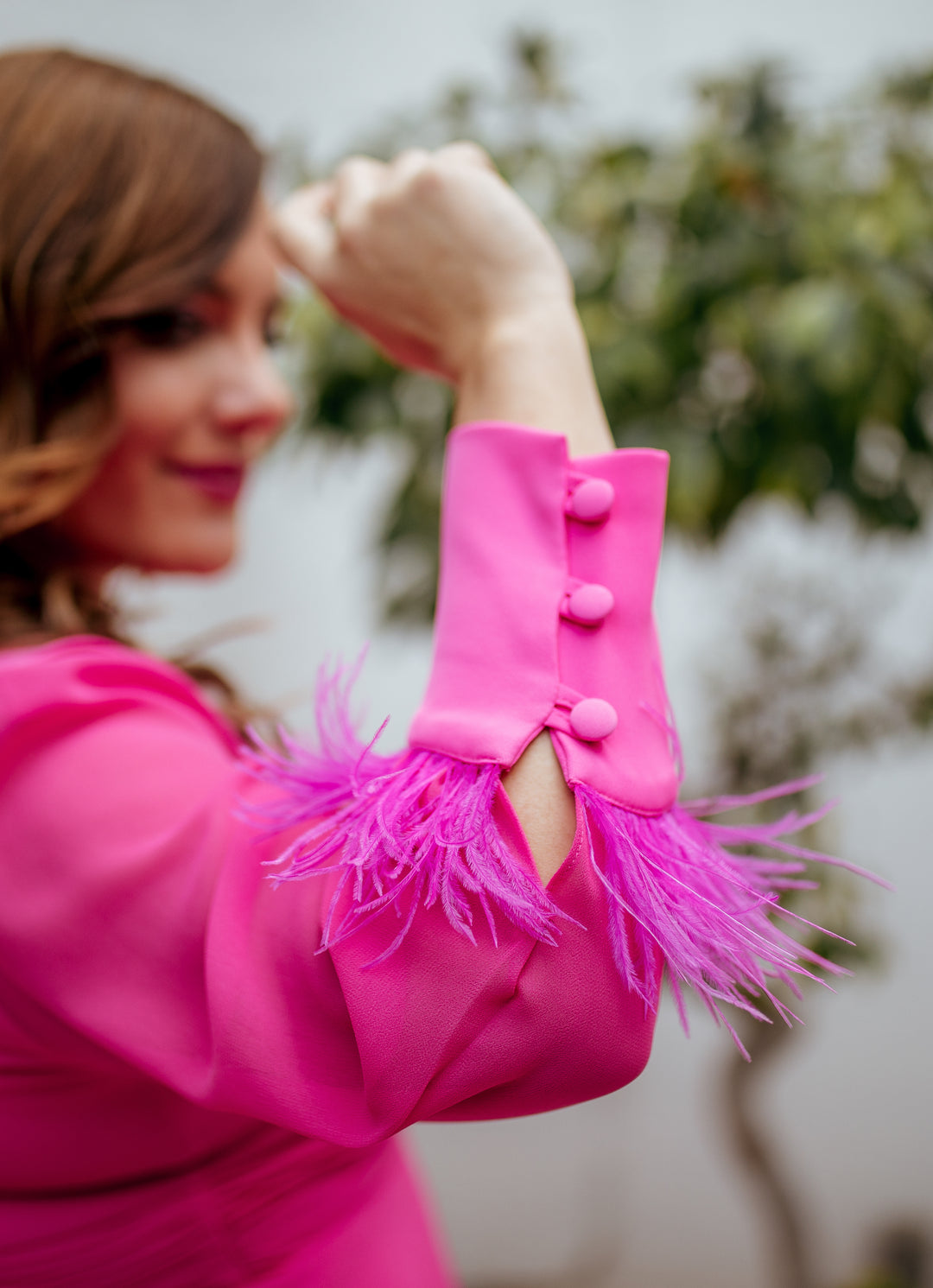 VESTIDO MARIOLA FUCSIA