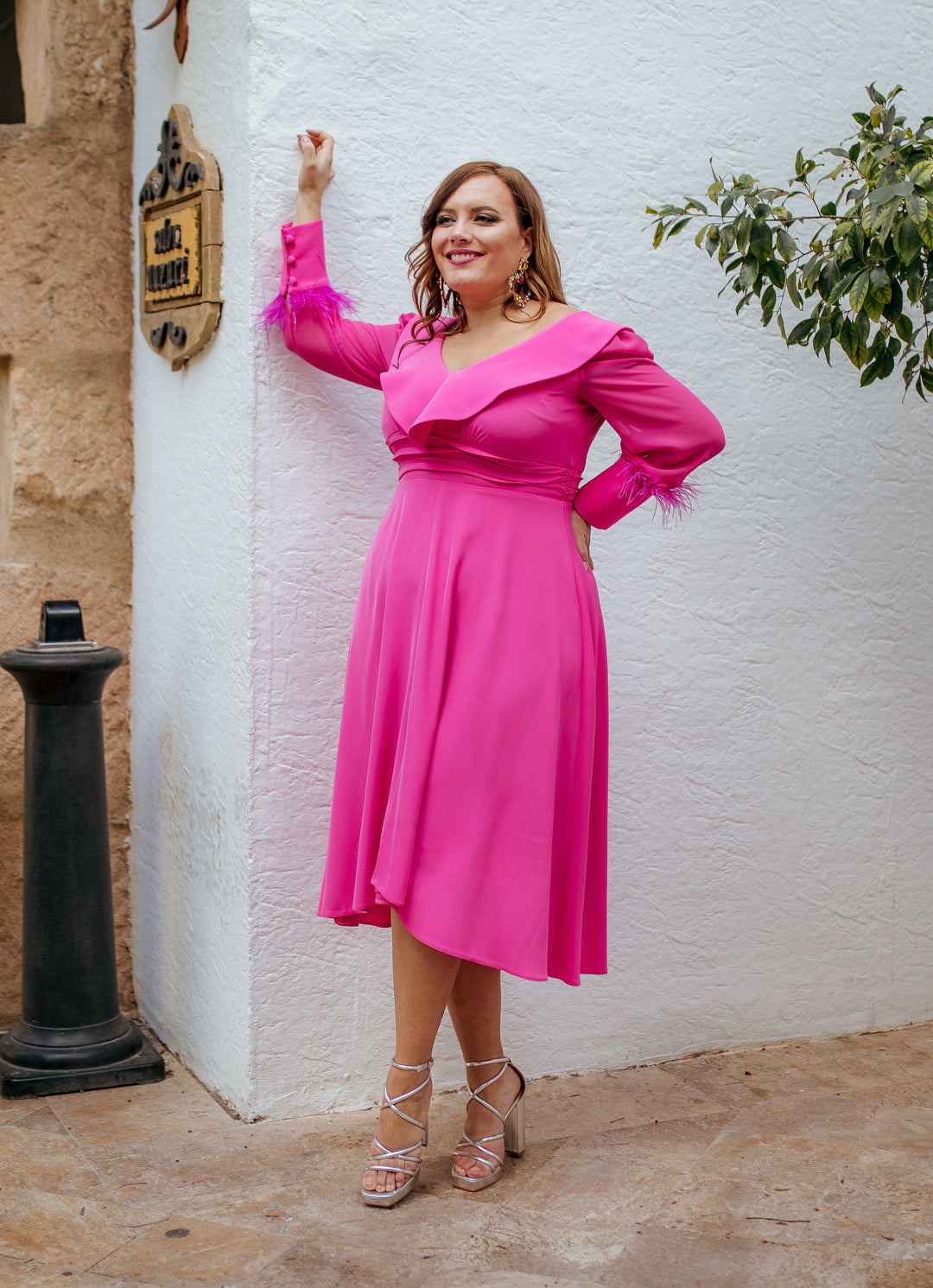 VESTIDO MARIOLA FUCSIA