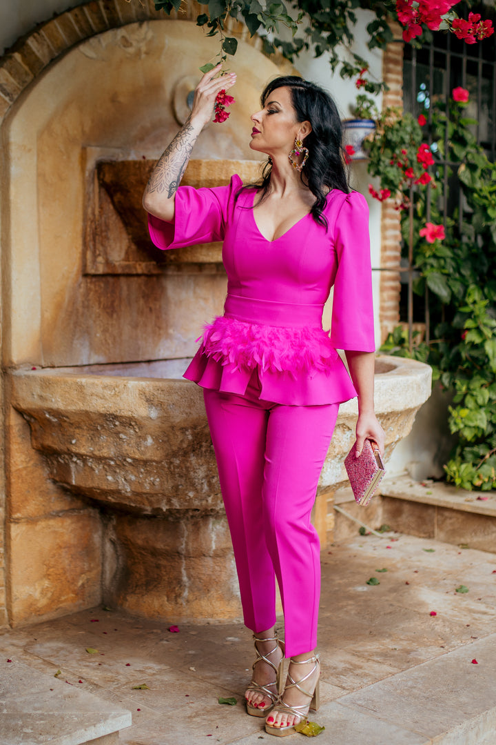 PANTALON ALMA FUCSIA