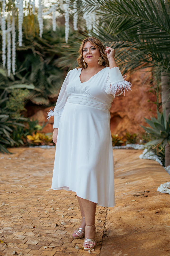 VESTIDO REMEDIOS BLANCO