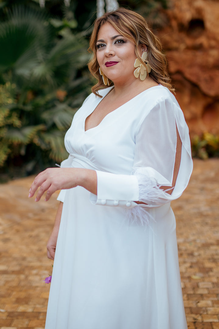 VESTIDO REMEDIOS BLANCO