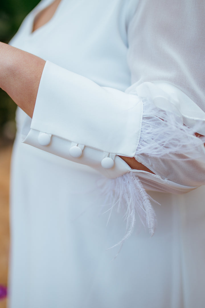 VESTIDO REMEDIOS BLANCO