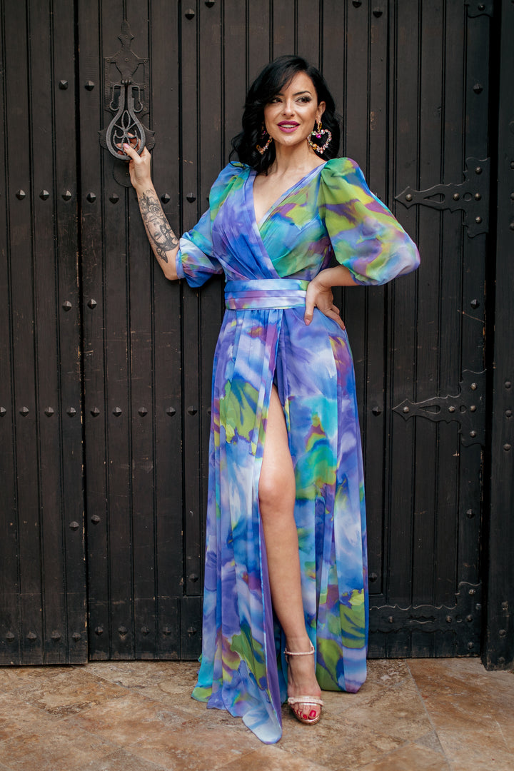 VESTIDO LEONORA GASA