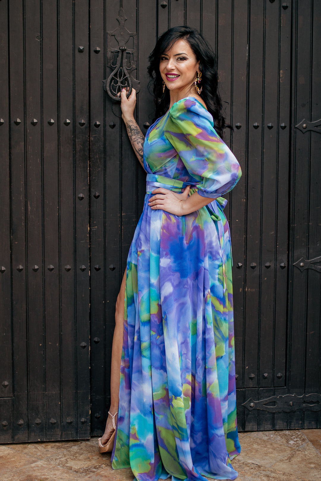 VESTIDO LEONORA GASA