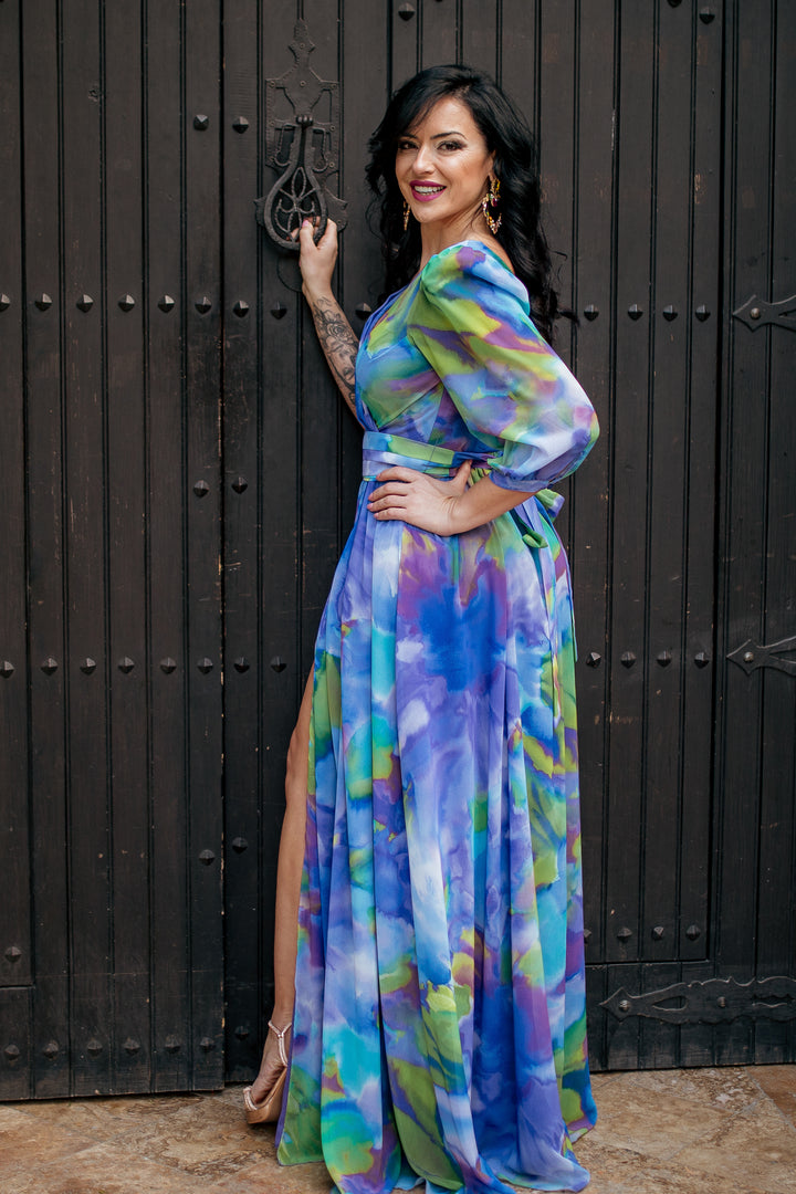 VESTIDO LEONORA GASA