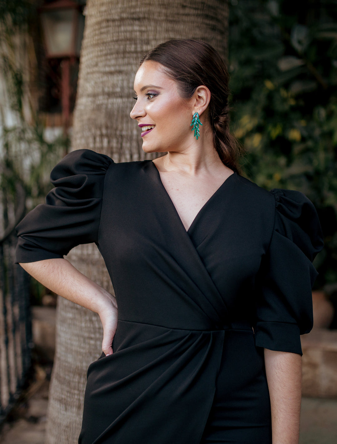 VESTIDO CAPELA NEGRO