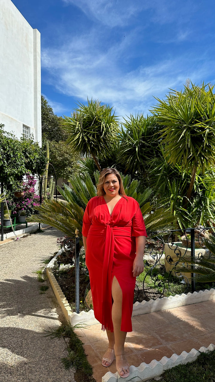 VESTIDO LOLA ROJO