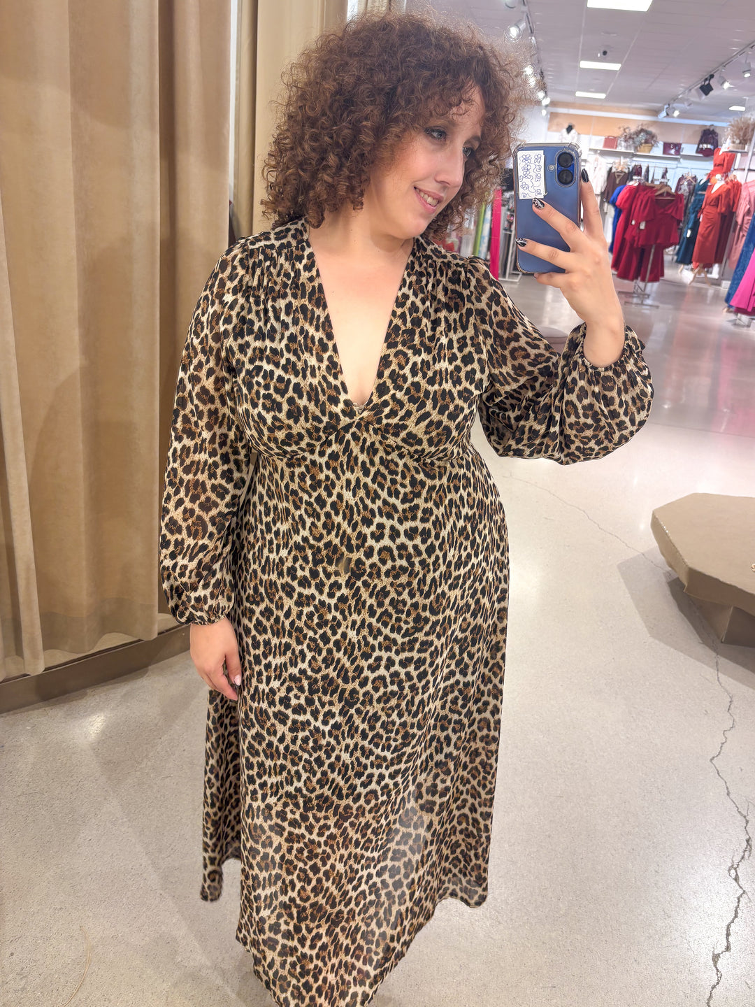 Vestido Sara Leopardo