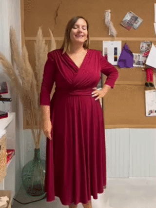 Vestido TeAdoro Cereza