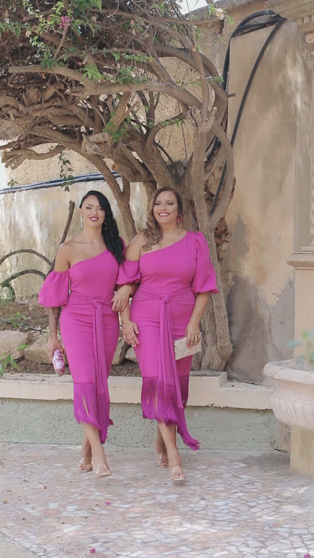 Vestido Ágata Buganvilla