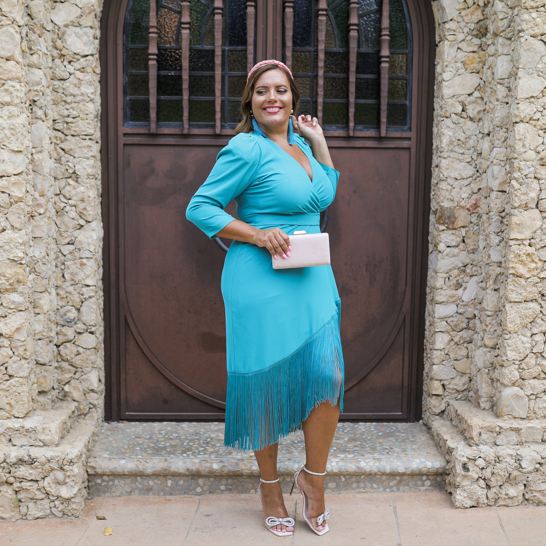 VESTIDO OFELIA AQUAMARINE