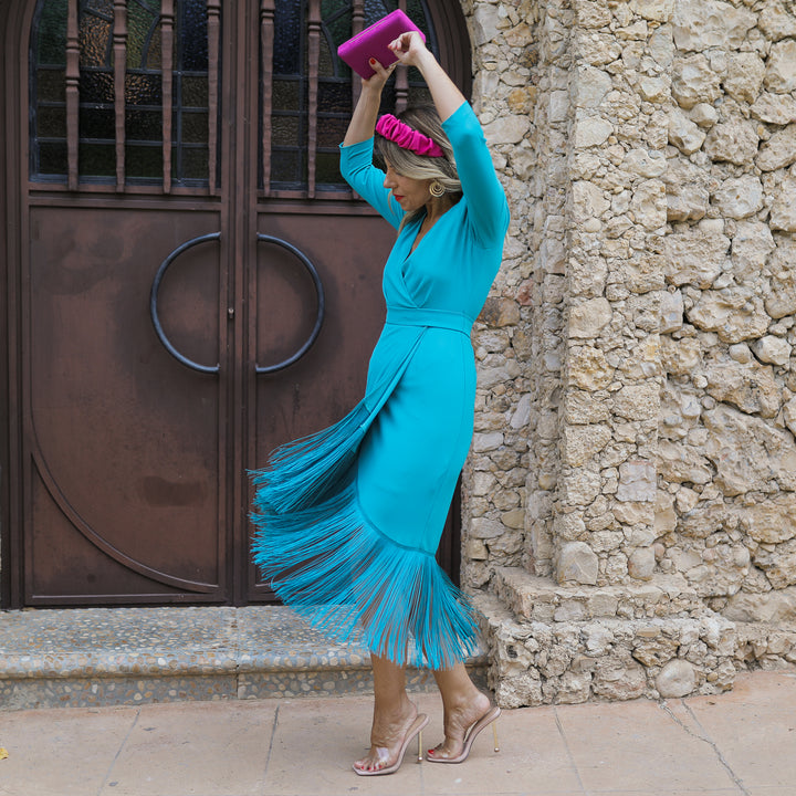 VESTIDO OFELIA AQUAMARINE