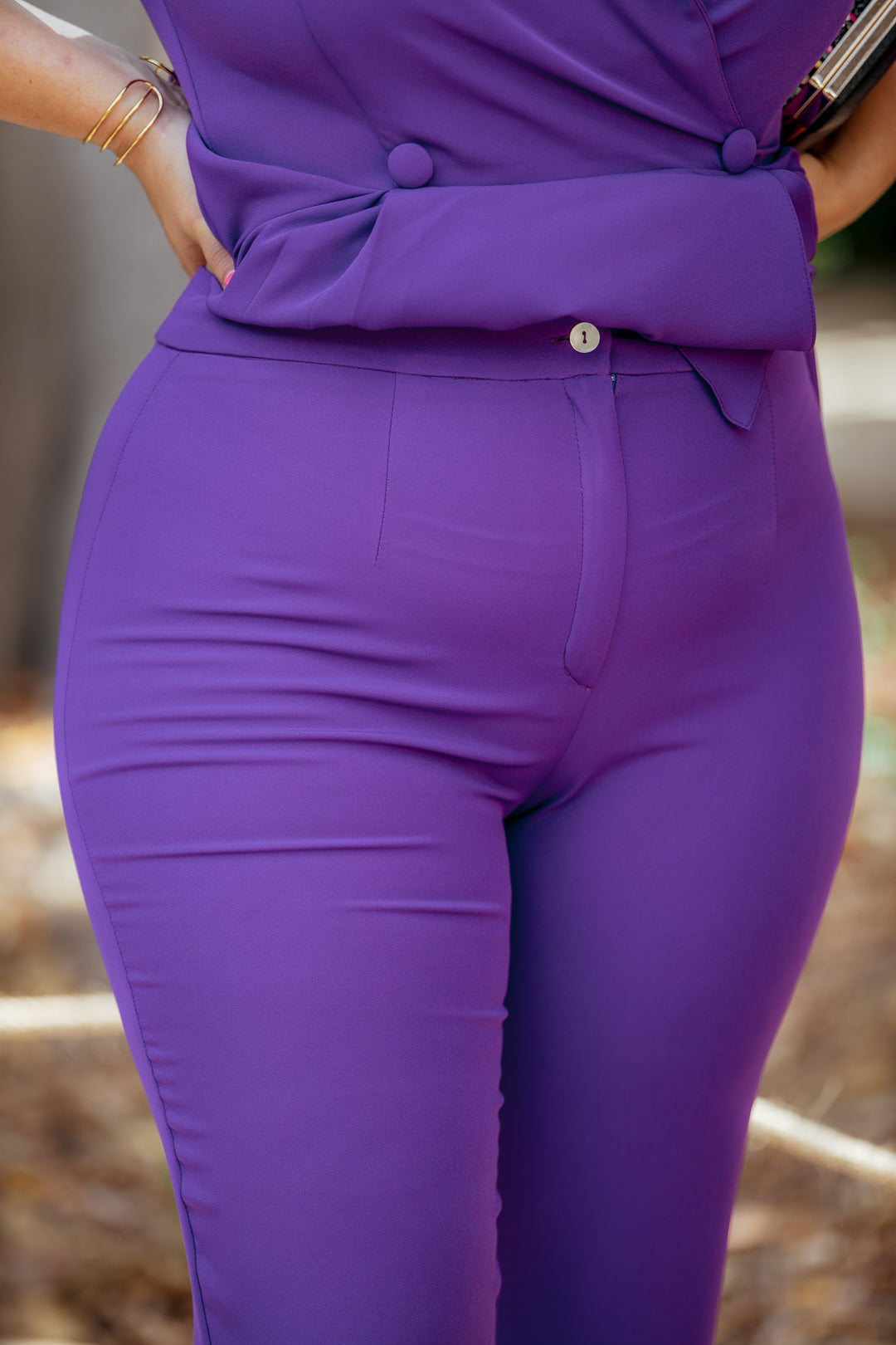 PANTALON CLARA MORADO