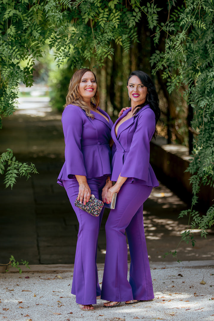 PANTALON CLARA MORADO