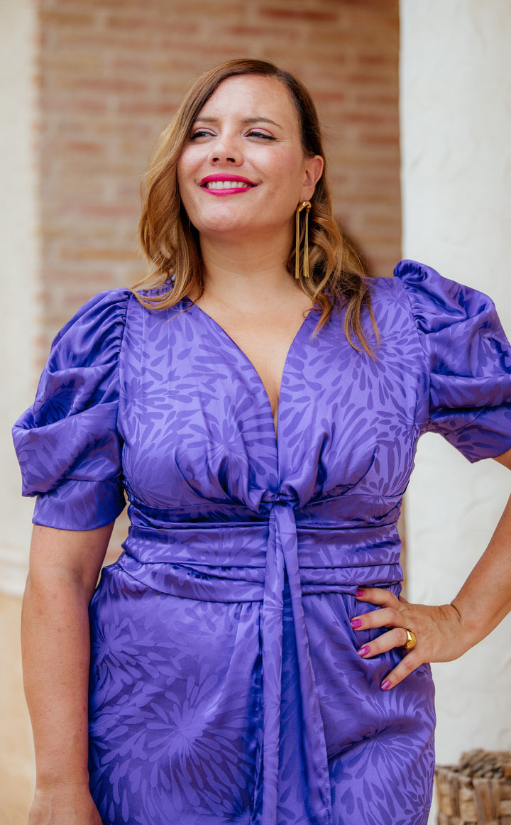 VESTIDO FELIPA MORADO