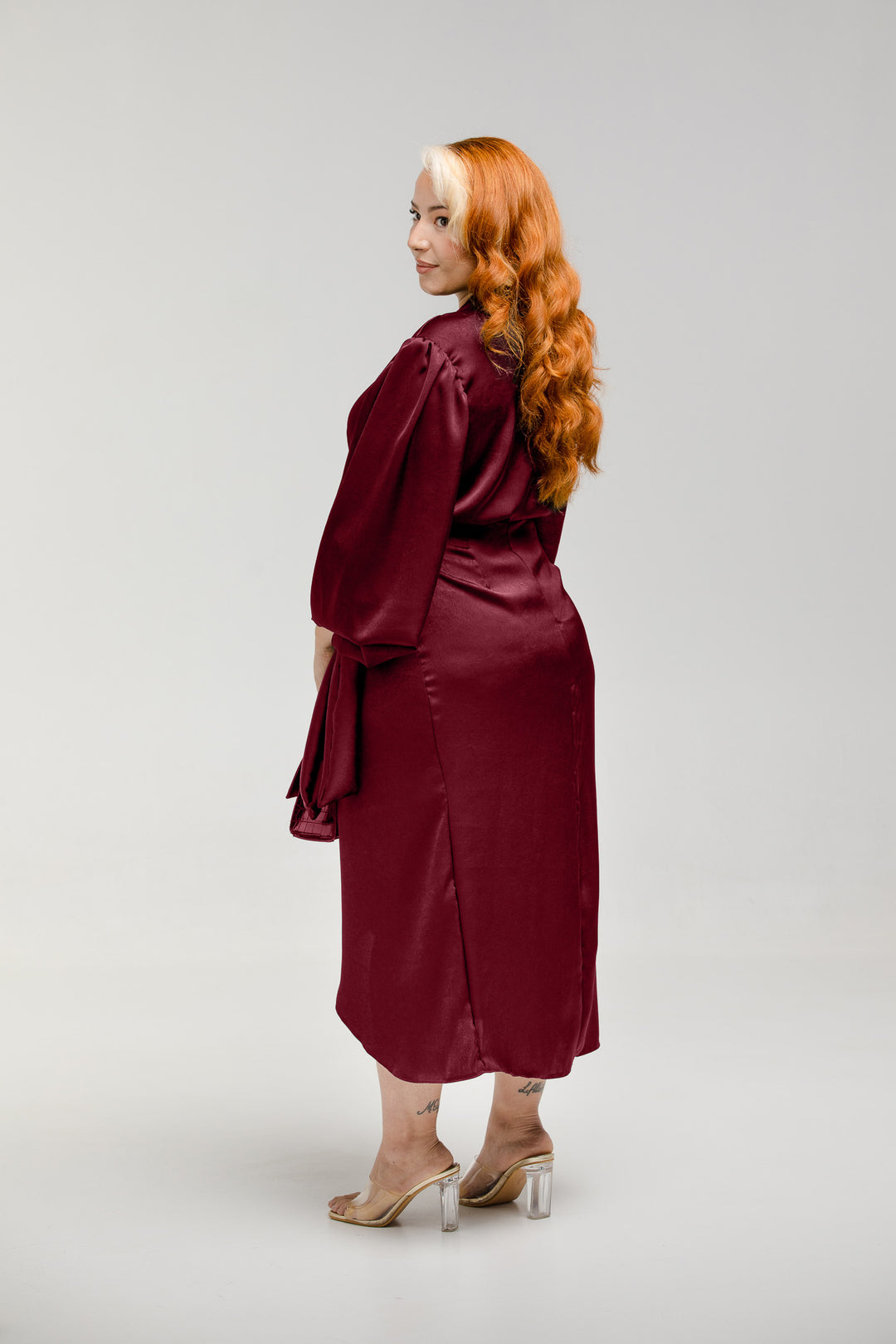 VESTIDO KIMONO CORA VINO