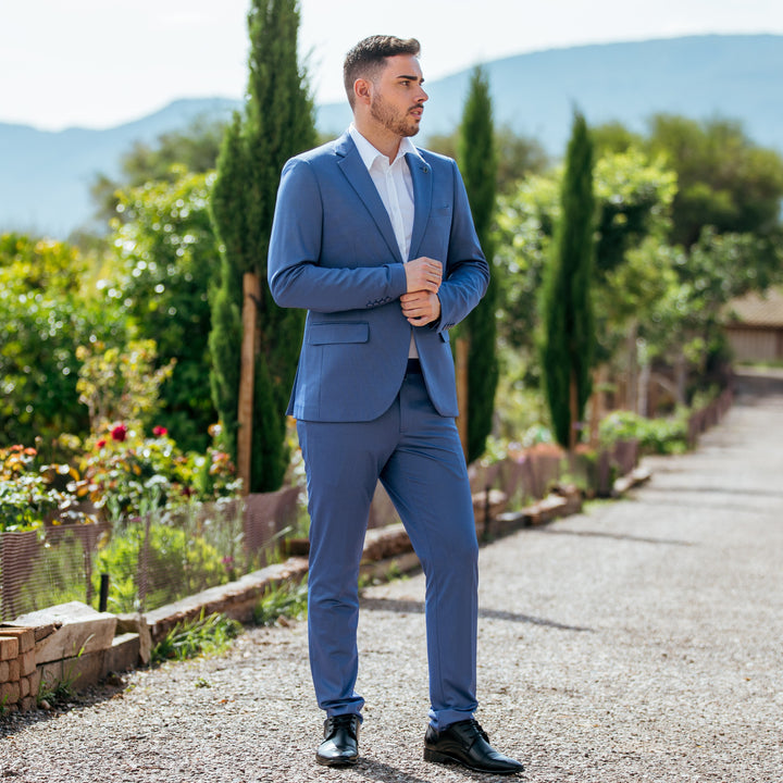 TRAJE COMPLETO MARINO CLARO