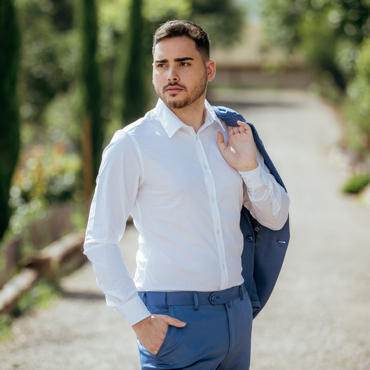 TRAJE COMPLETO MARINO CLARO