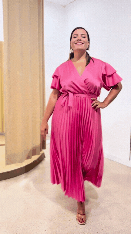 Vestido Luz Fucsia