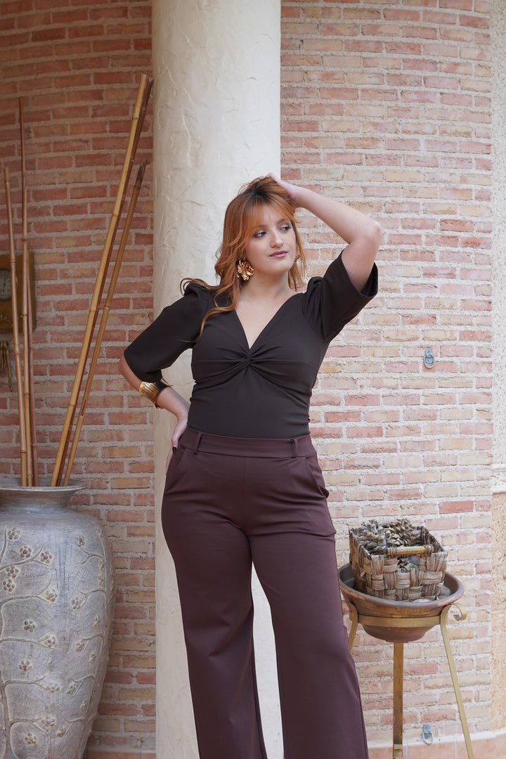 Blusa Indira Chocolate
