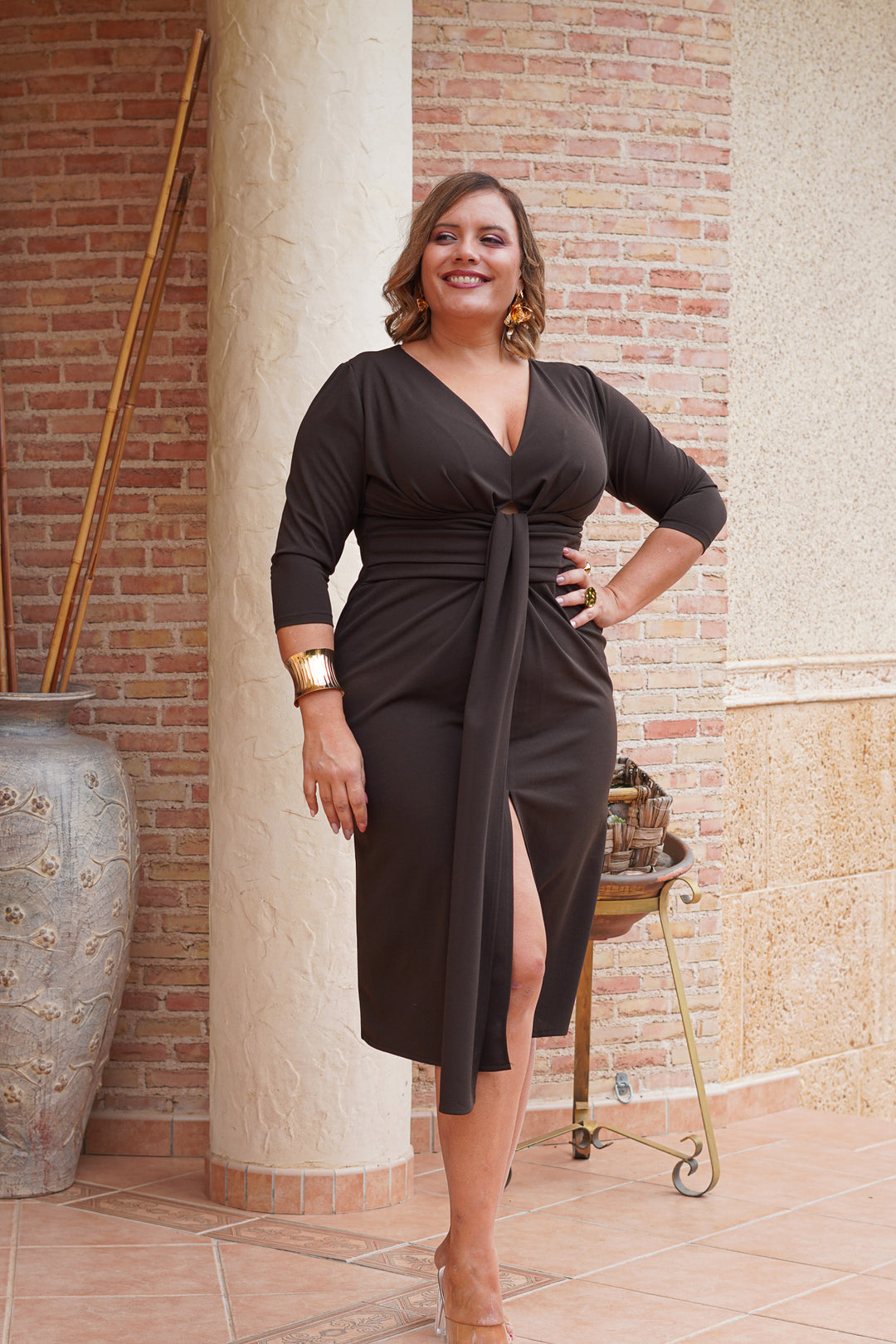 Vestido Vera Chocolate