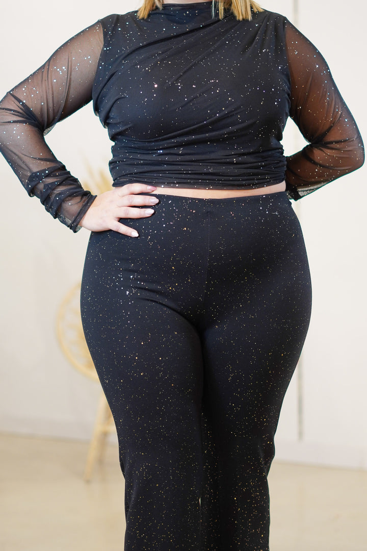 Pantalon Destellos Negro