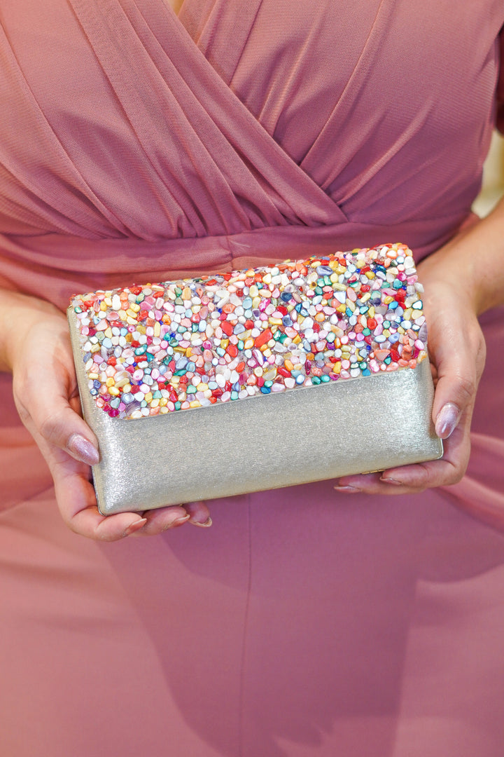 Clutch Solapa Piedras